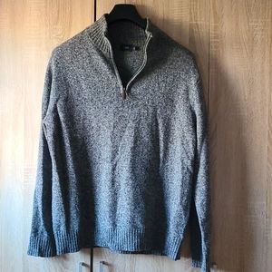 J.Crew Lamb's Wool quarter-zip sweater XL